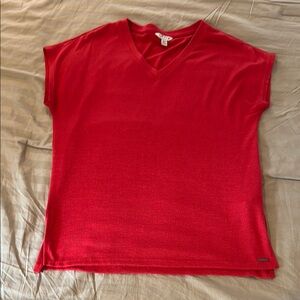 Orvis Classic Red V-Neck Tee
